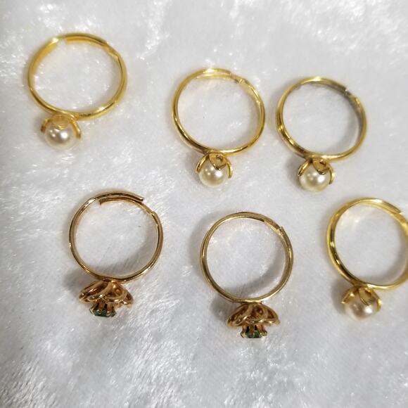 Six adjustable Sarah Cov rings 1.1441 - Picture 4 of 16